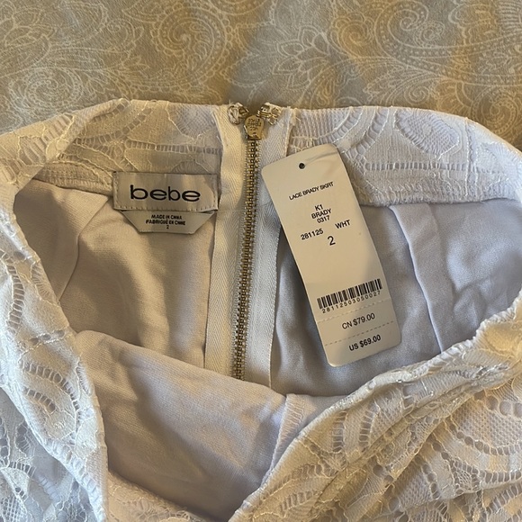 Lace skirt with built in shorts - Picture 3 of 3